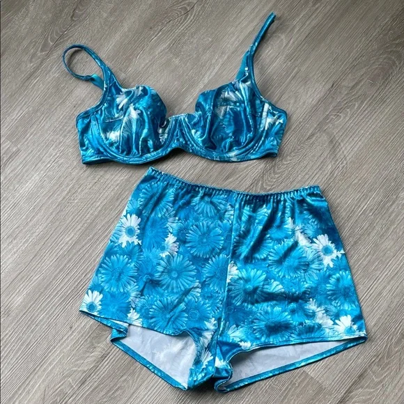 Victoria’s Secret Vintage Floral Lingerie Set - Picture 1 of 8